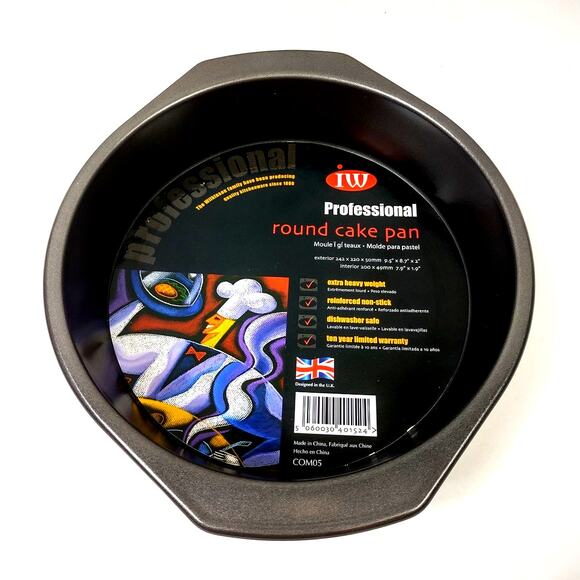 Wilkinson Family Professional Non-Stick 9.5” Round Cake Pan Heavy Duty NEW Rare - Picture 7 of 7